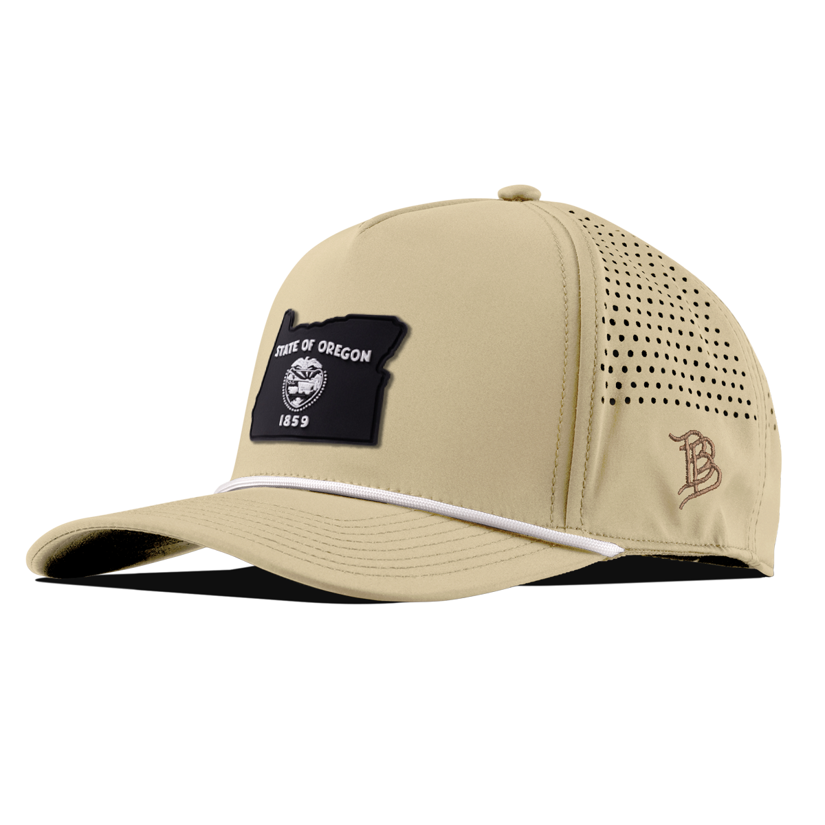 Oregon Vintage Curved 5 Panel Performance Desert/White