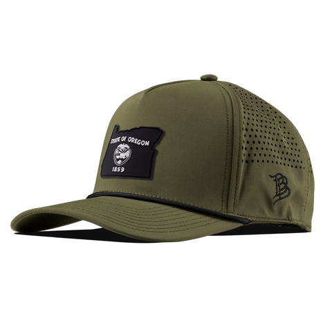 Oregon Vintage Curved 5 Panel Performance Loden