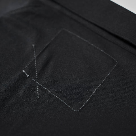 Cortaro™ Polo Stitching Black