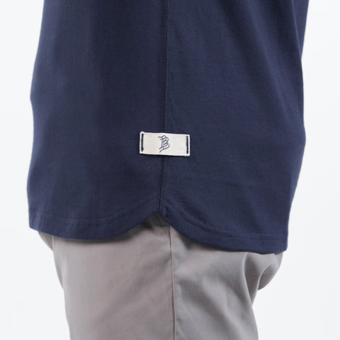 Cortaro™ Polo Hem Navy