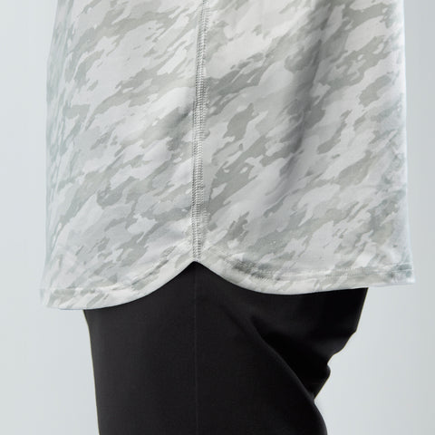 Performance Polo Arctic Camo Detail
