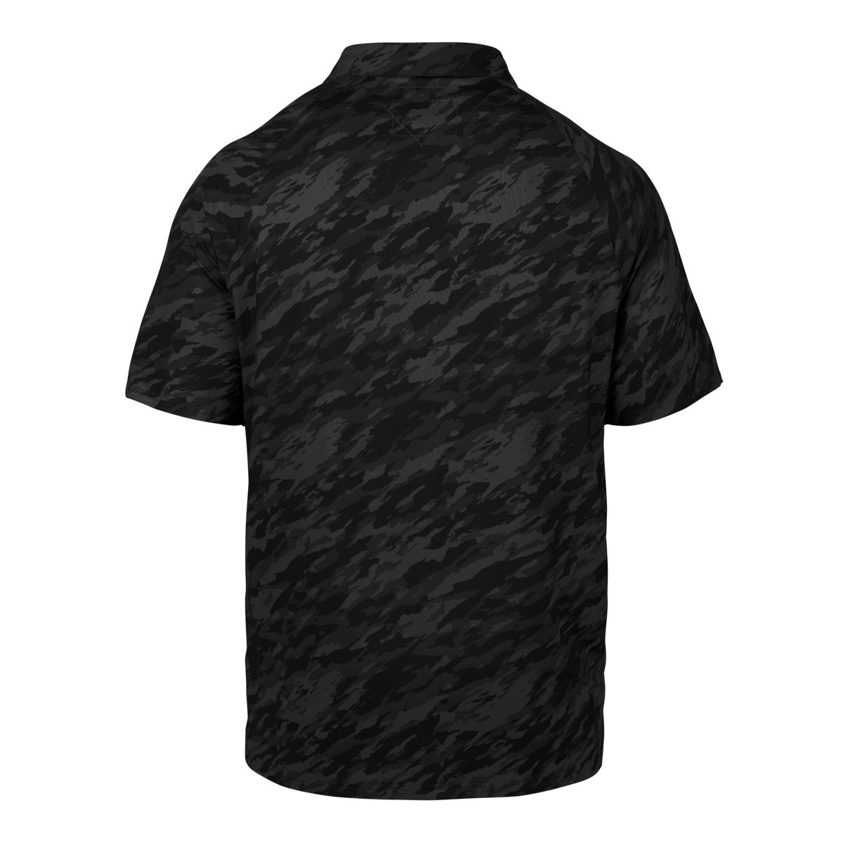 Performance Polo Black Camo Back 