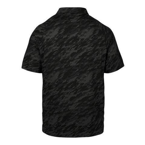 Performance Polo Black Camo Back 