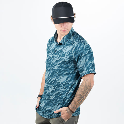 Performance Polo Marine Camo On Body