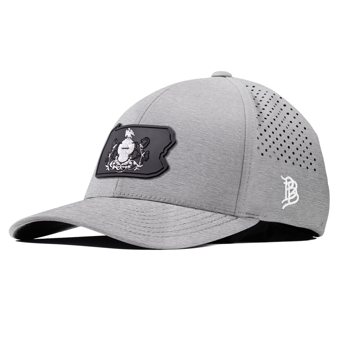Pennsylvania Vintage Curved Performance Heather Gray