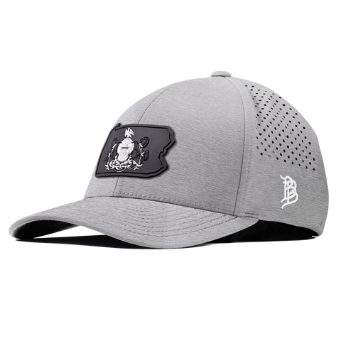 Pennsylvania Vintage Curved Performance Heather Gray
