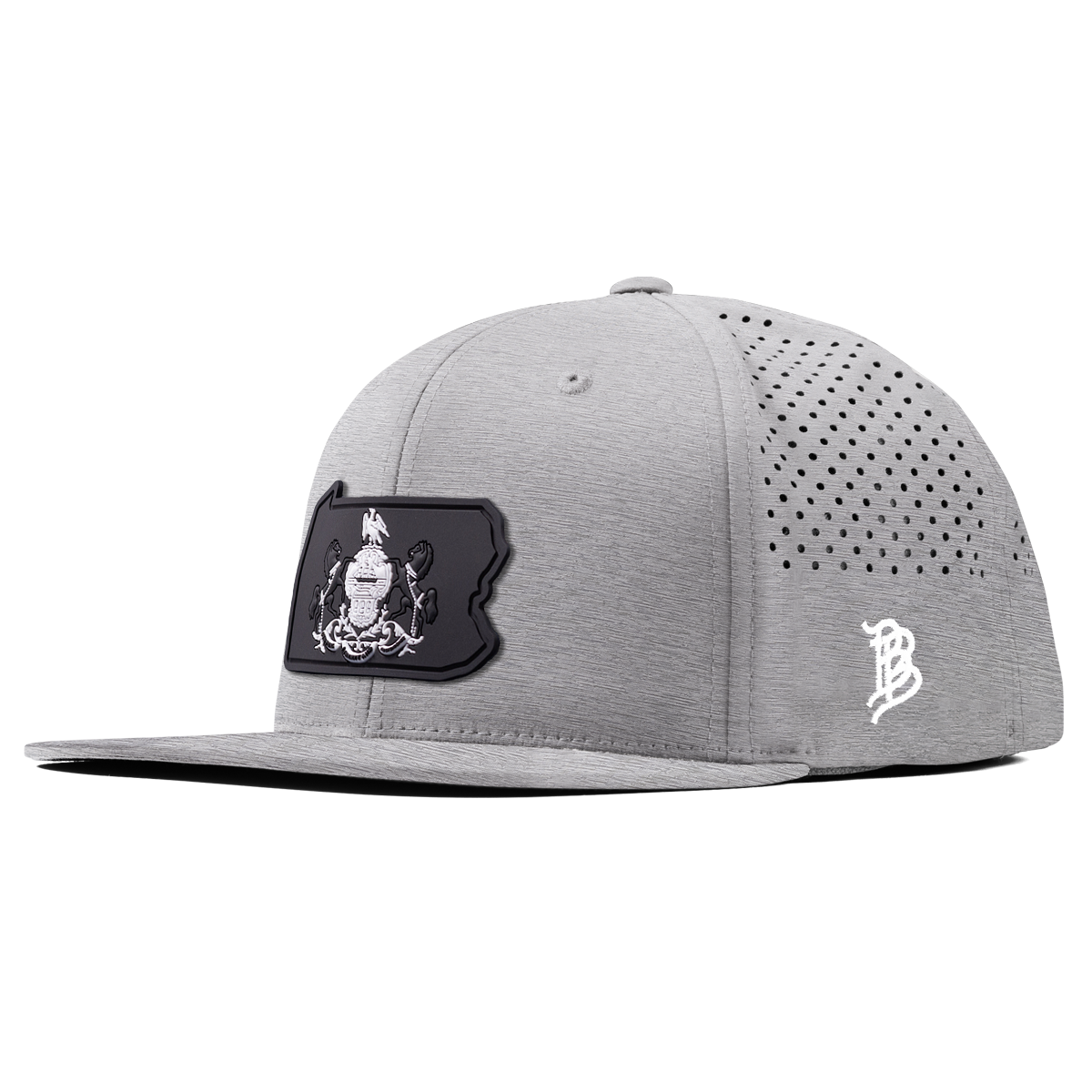 Pennsylvania Vintage Flat Performance Heather Gray