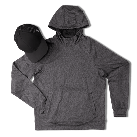 BB Curved Performance Hoodie Bundle Charcoal + Black