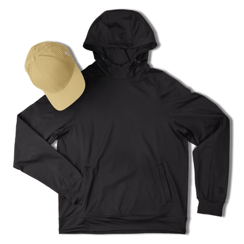 BB Curved Performance Hoodie Bundle Black + Desert