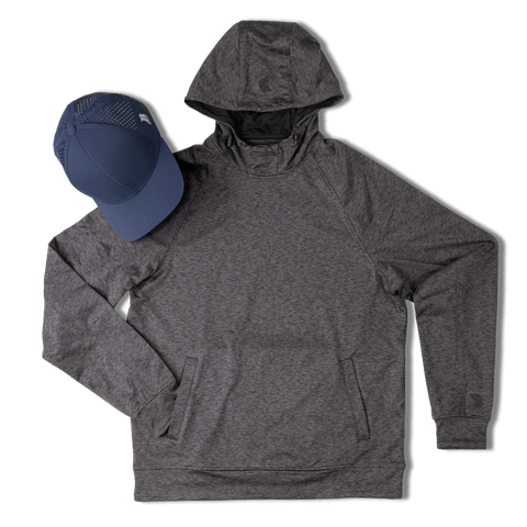 BB Curved Performance Hoodie Bundle Charcoal + Navy