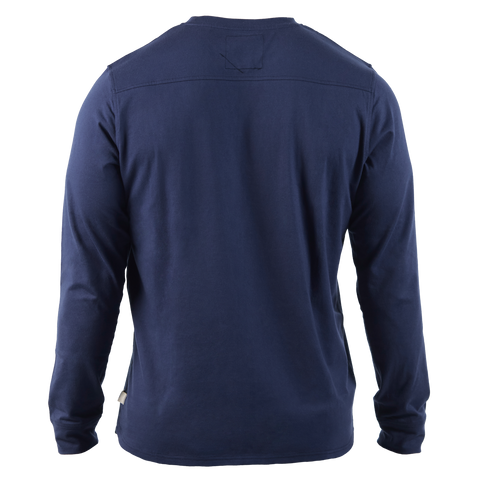 Cortaro Long Sleeve Tee 2-Pack Navy + Black, Navy + White