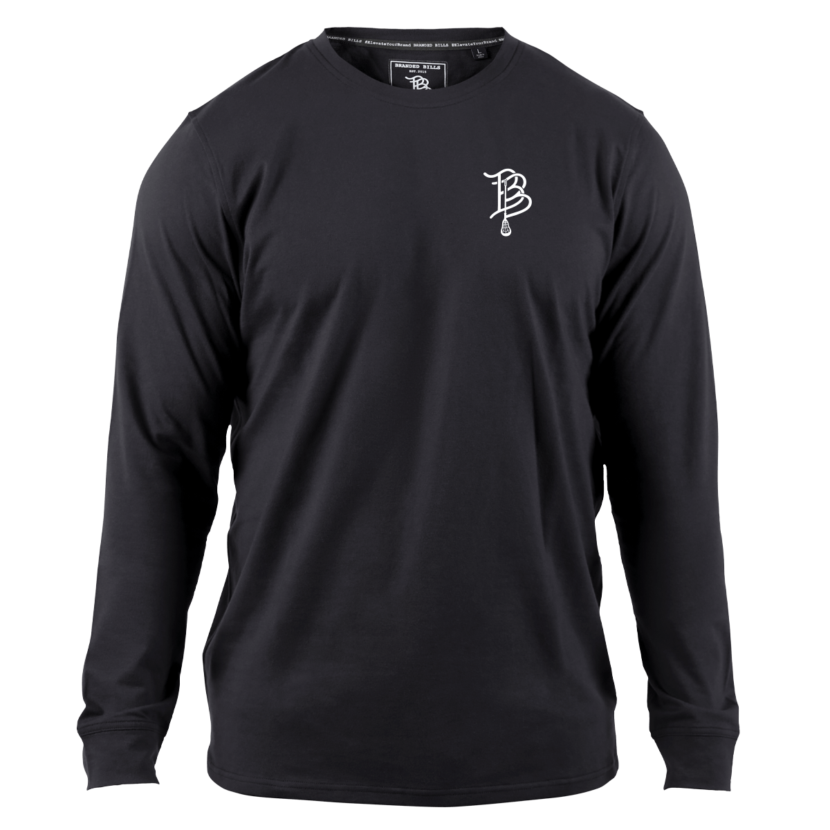 BB Lacrosse Cutout Cortaro™ Long Sleeve Tee Black