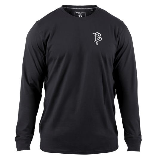 BB Lacrosse Cutout Cortaro™ Long Sleeve Tee Black