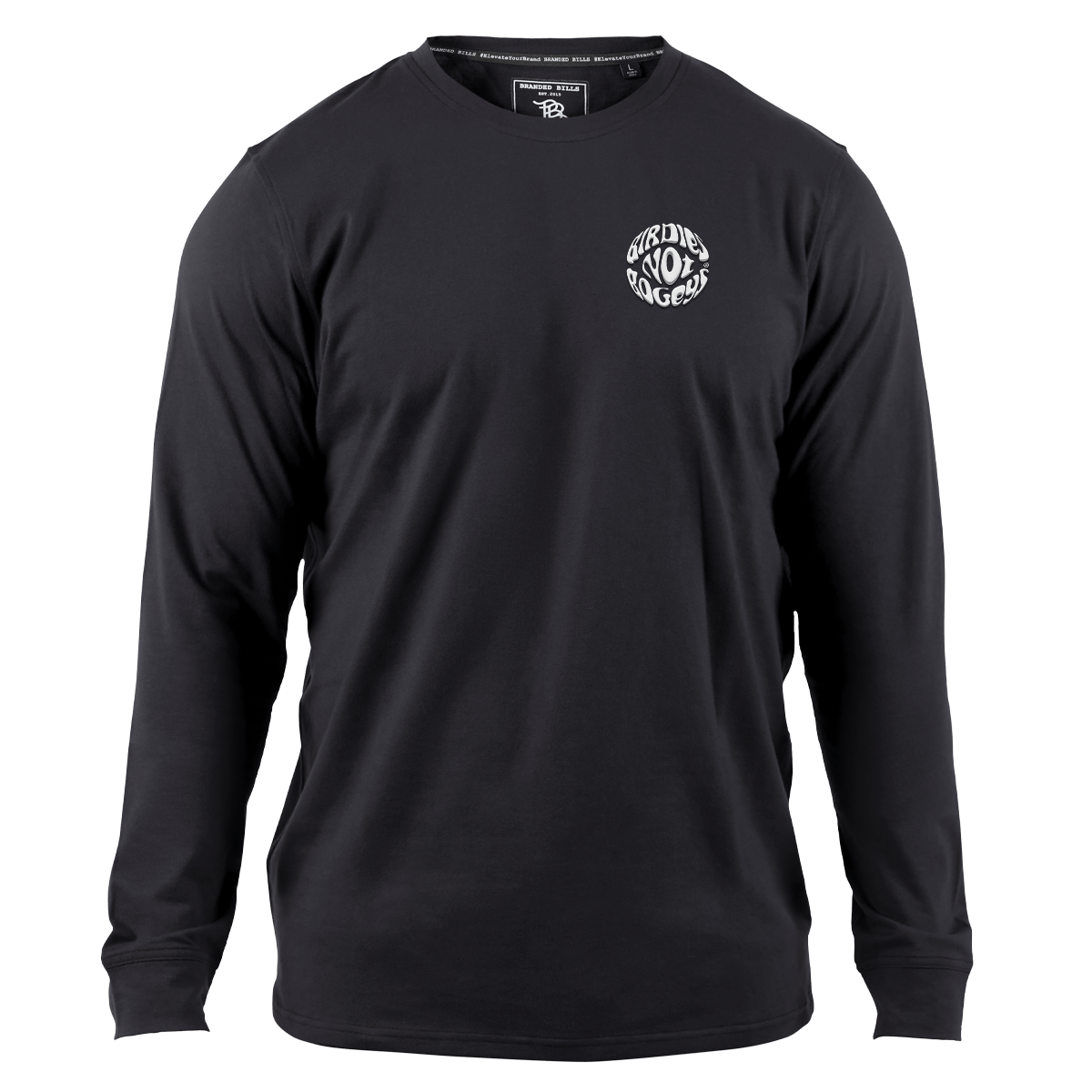 Birdies Not Bogeys® Cortaro™ Long Sleeve Tee Black Black