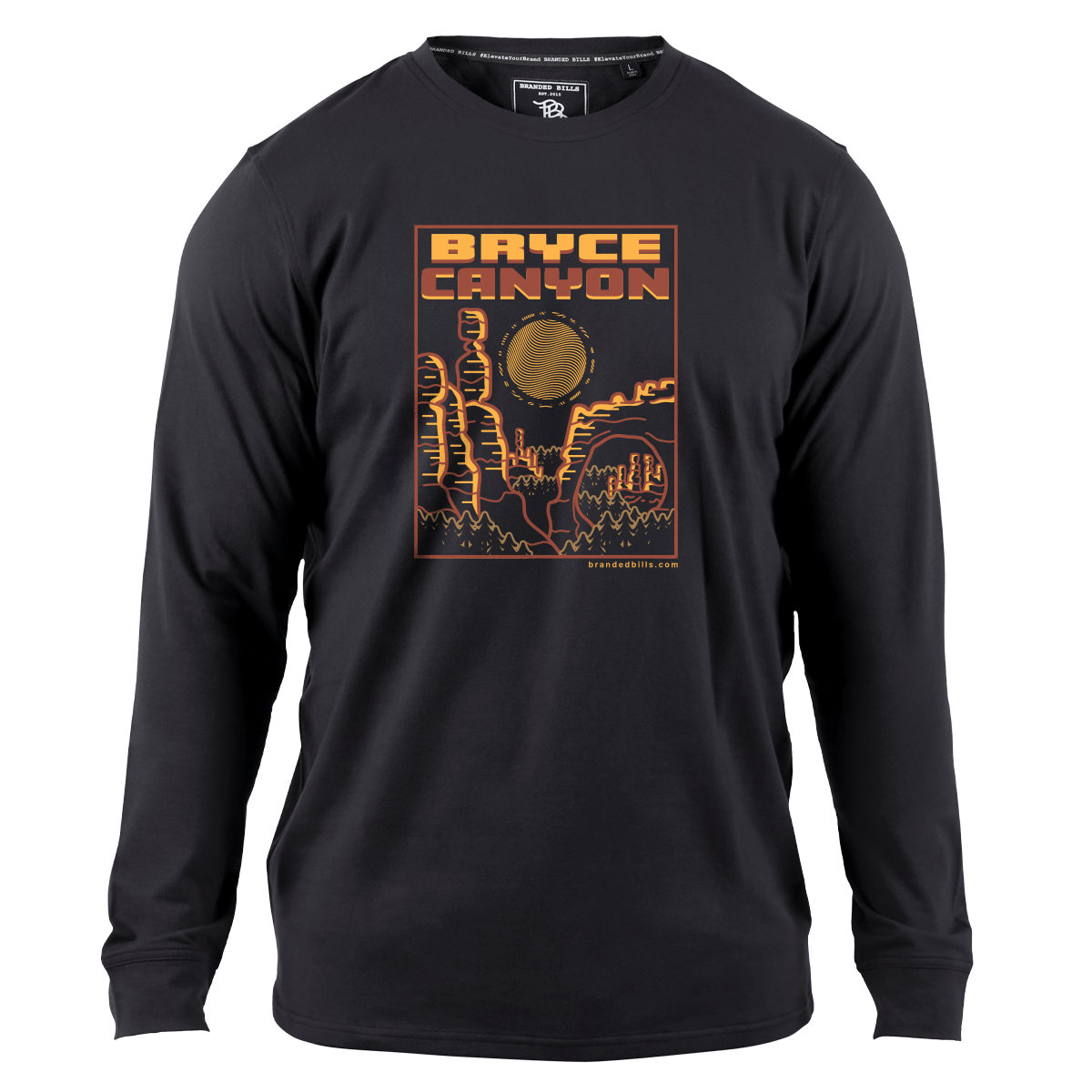 Bryce Canyon National Park Cortaro™ Long Sleeve Tee Black