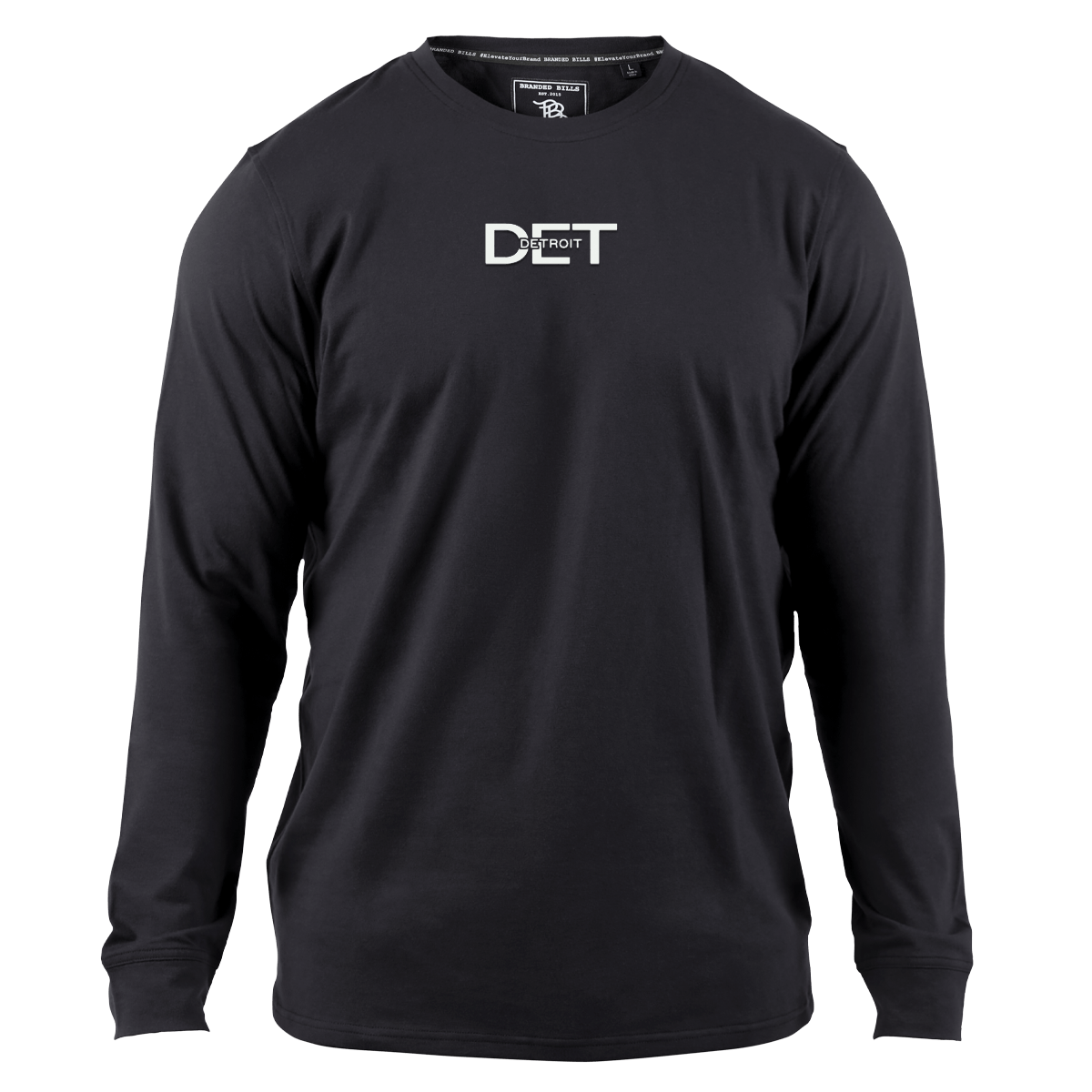 City Block Detroit Cortaro™ Long Sleeve Tee Black