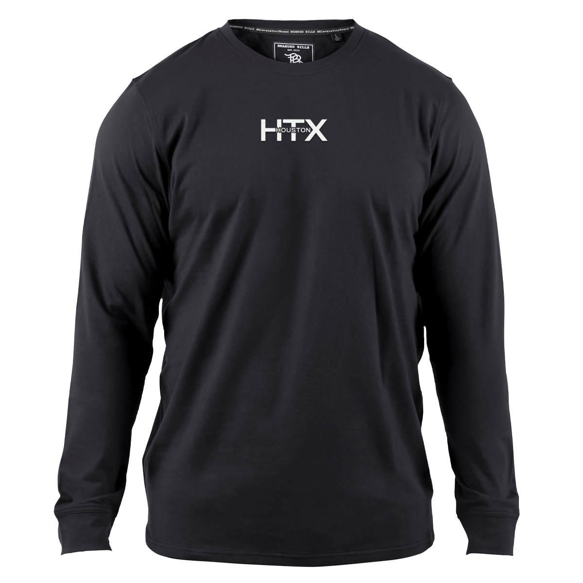 City Block Houston (HTX) Cortaro™ Long Sleeve Tee Black