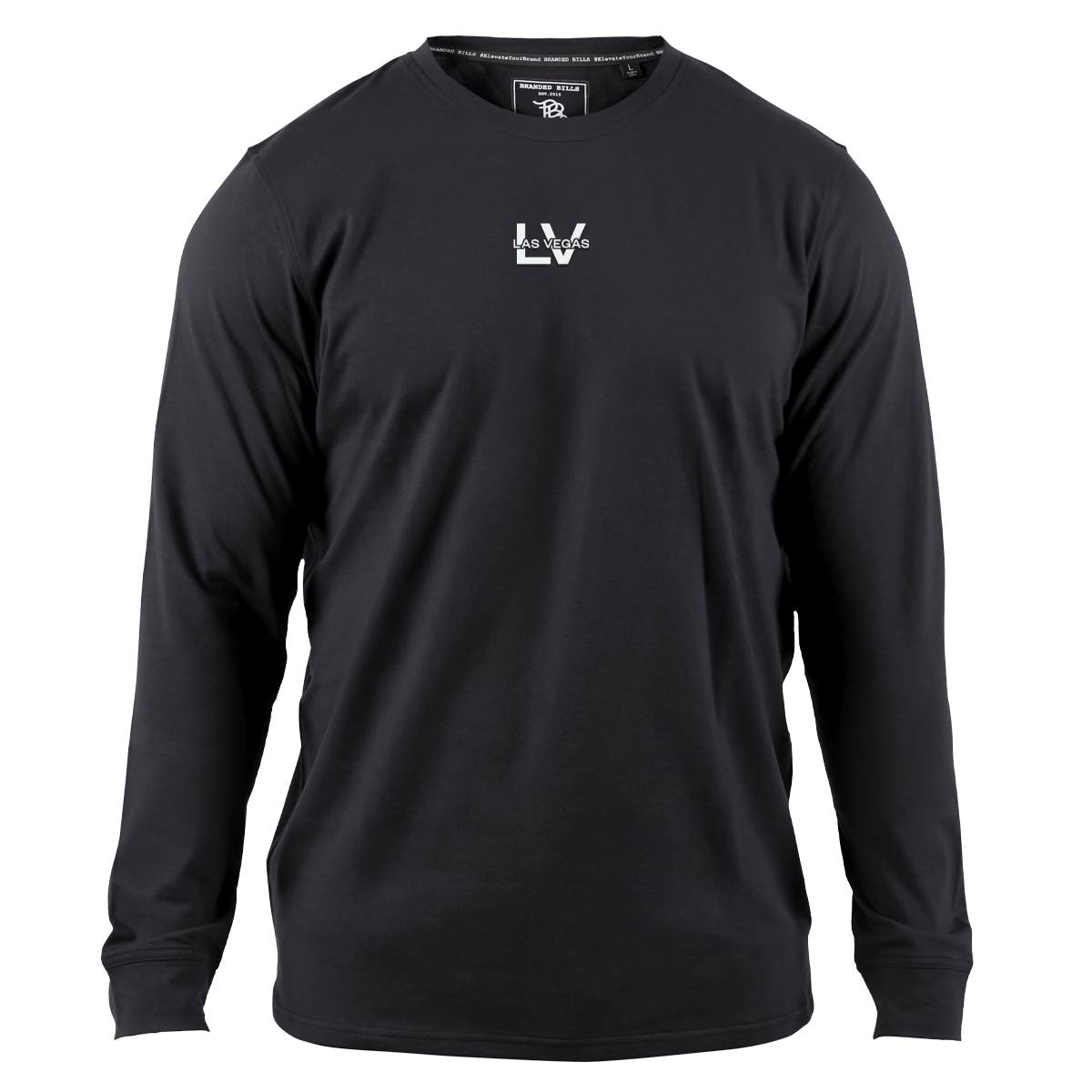 City Block Las Vegas (LV) Cortaro™ Long Sleeve Tee Black