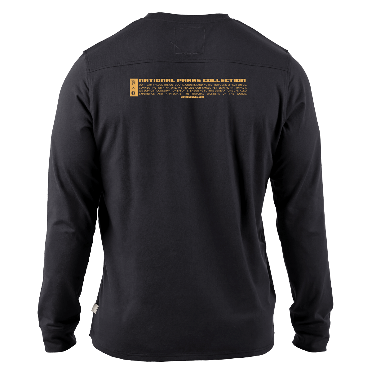 Bryce Canyon National Park Cortaro™ Long Sleeve Tee Back Black