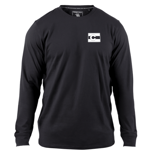 Colorado Vintage Cortaro™ Long Sleeve Tee Black