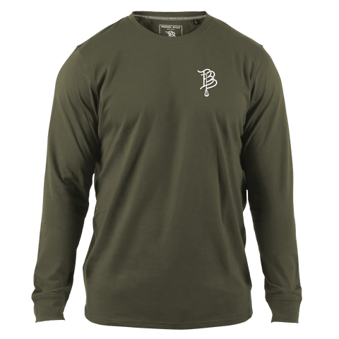BB Lacrosse Cutout Cortaro™ Long Sleeve Tee Loden