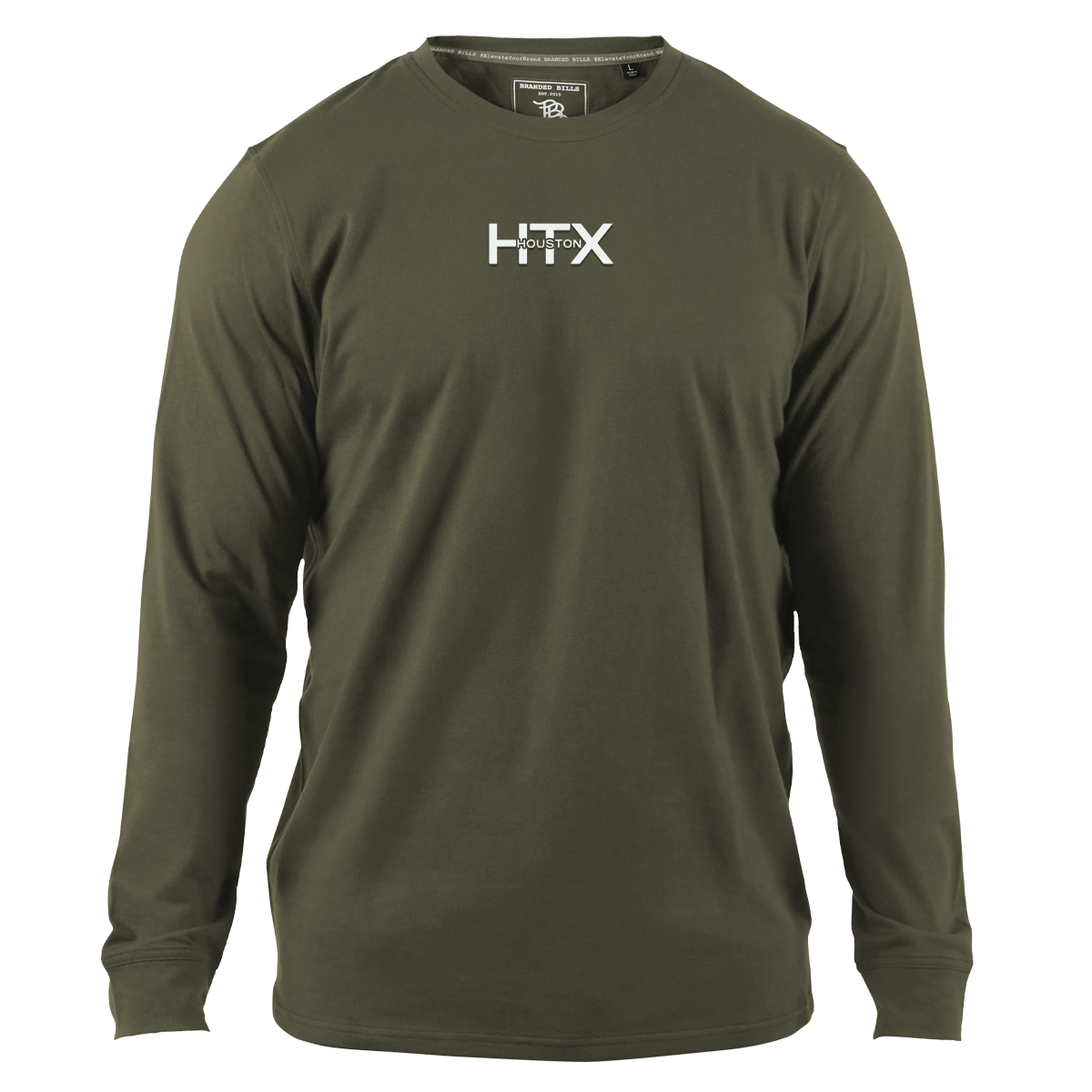 City Block Houston (HTX) Cortaro™ Long Sleeve Tee Loden