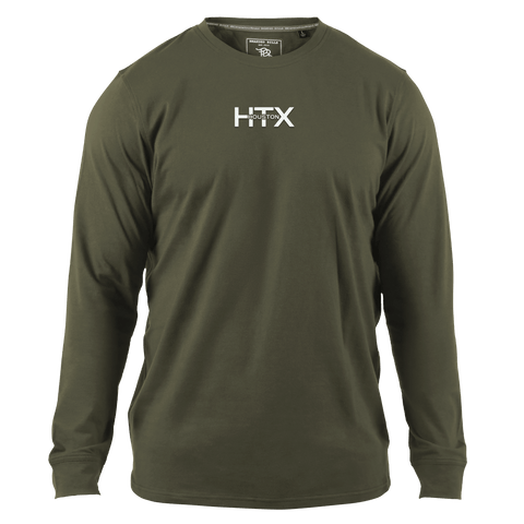 City Block Houston (HTX) Cortaro™ Long Sleeve Tee Loden