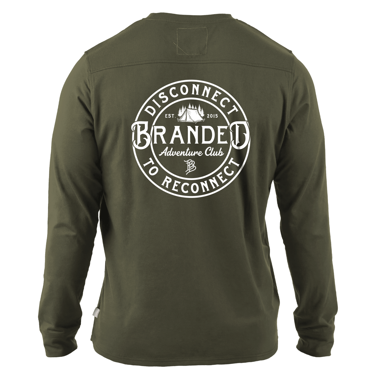 Disconnect Cortaro™ Long Sleeve Tee Back Loden