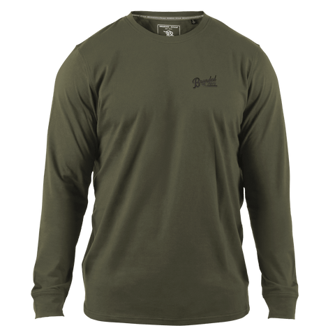 Est. 2015 Stacked Silicone Script Cortaro™ Long Sleeve Tee