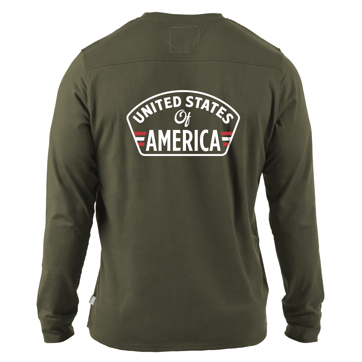 United States of America Badge Cortaro™ Long Sleeve Tee  Loden