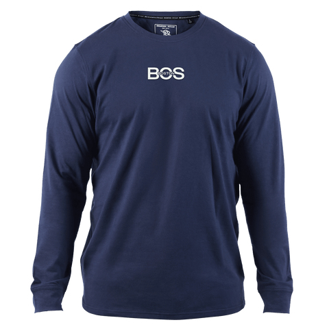City Block Boston Cortaro™ Long Sleeve Tee Navy