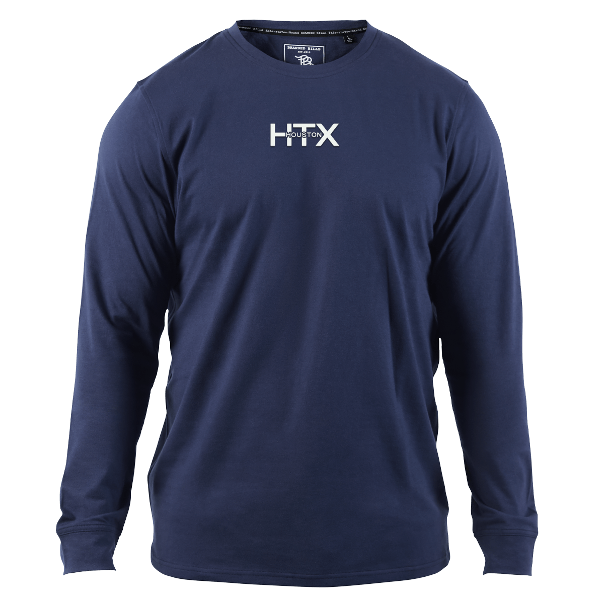 City Block Houston (HTX) Cortaro™ Long Sleeve Tee Navy