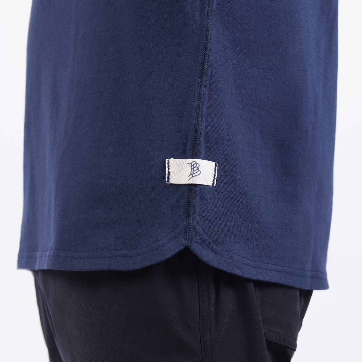 Cortaro Long Sleeve Tee 2-Pack Navy + Black, Navy + White