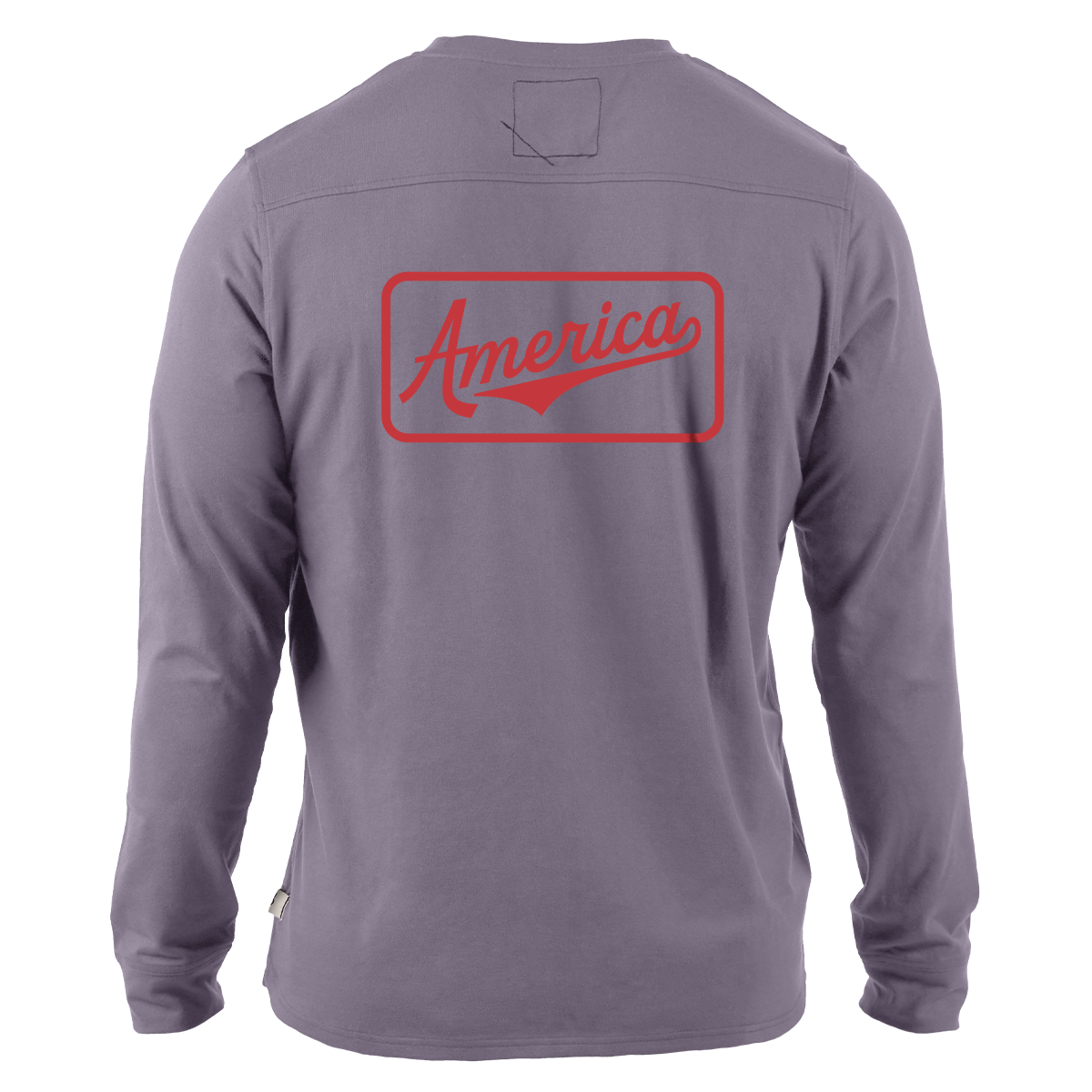 America Badge Cortaro™ Long Sleeve Tee  Light Purple