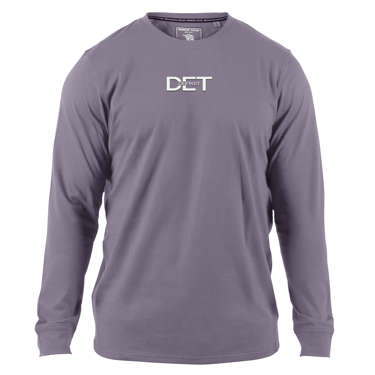 City Block Detroit Cortaro™ Long Sleeve Tee Purple