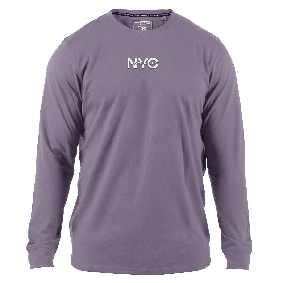 City Block New York City Cortaro™ Long Sleeve Tee Purple