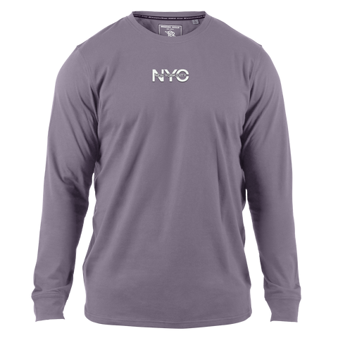 City Block New York City Cortaro™ Long Sleeve Tee Purple