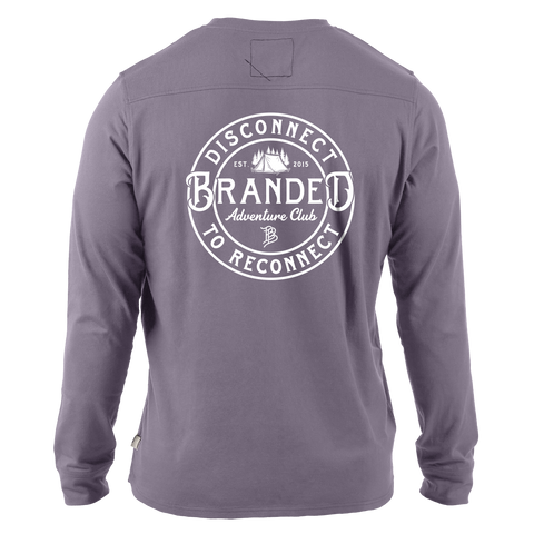 Disconnect Cortaro™ Long Sleeve Tee Light Purple