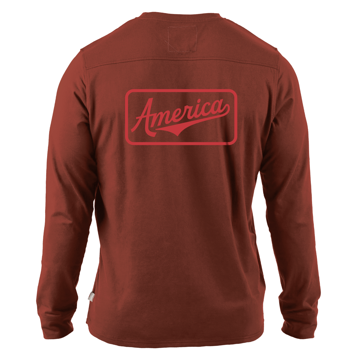 America Badge Cortaro™ Long Sleeve Tee  Sedona