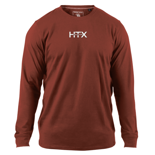 City Block Houston (HTX) Cortaro™ Long Sleeve Tee Sedona