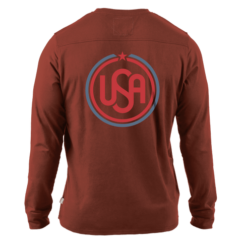 USA Icon Cortaro™ Long Sleeve Tee  Sedona