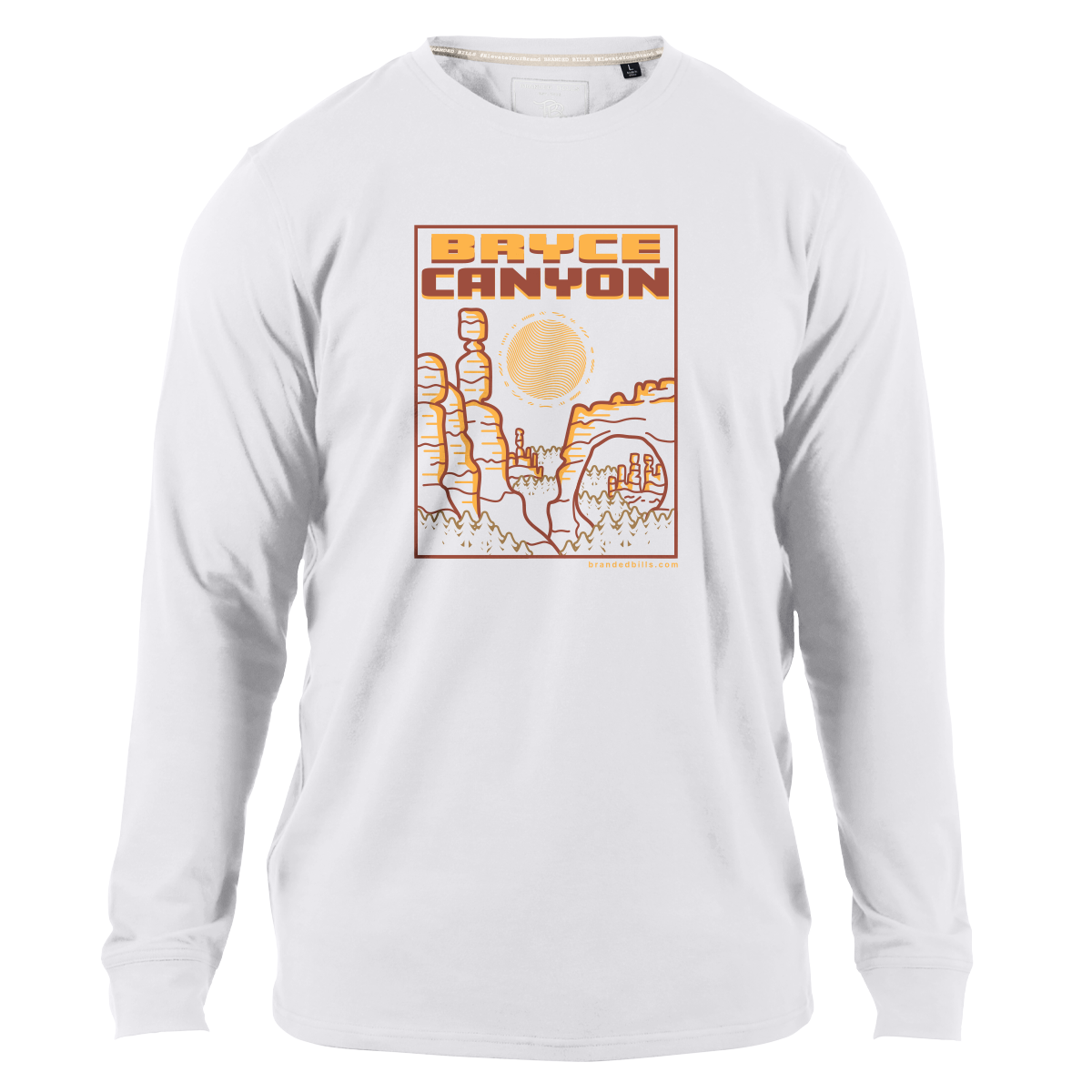 Bryce Canyon National Park Cortaro™ Long Sleeve Tee White