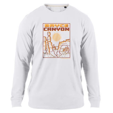 Bryce Canyon National Park Cortaro™ Long Sleeve Tee White