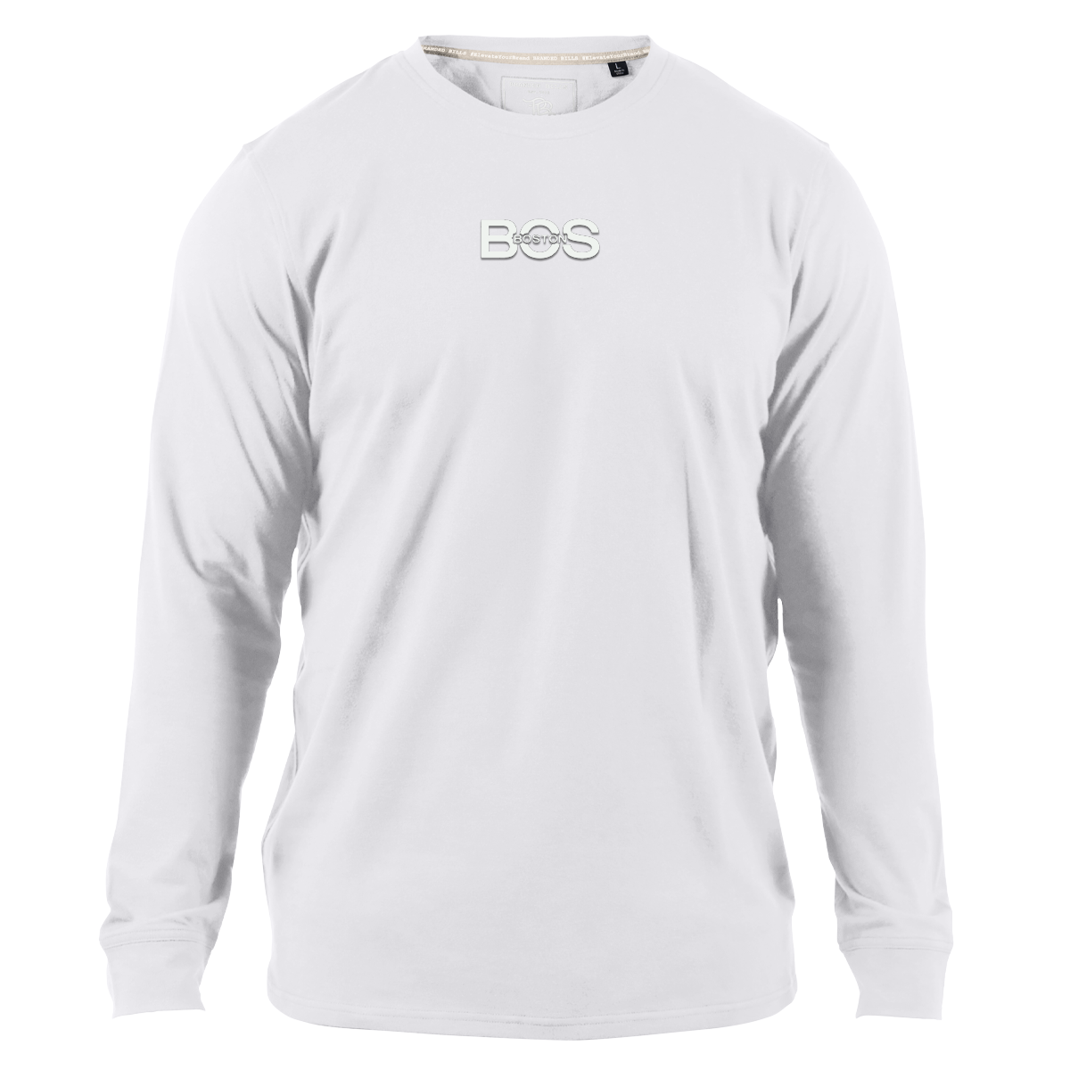 City Block Boston Cortaro™ Long Sleeve Tee White