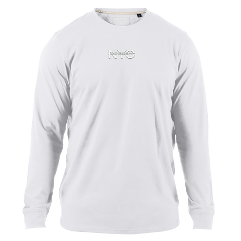 City Block New York City Cortaro™ Long Sleeve Tee White