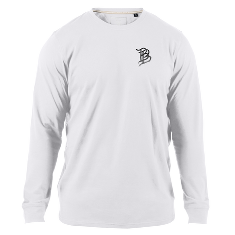 Beyond the Pavement Cortaro™ Long Sleeve Tee White