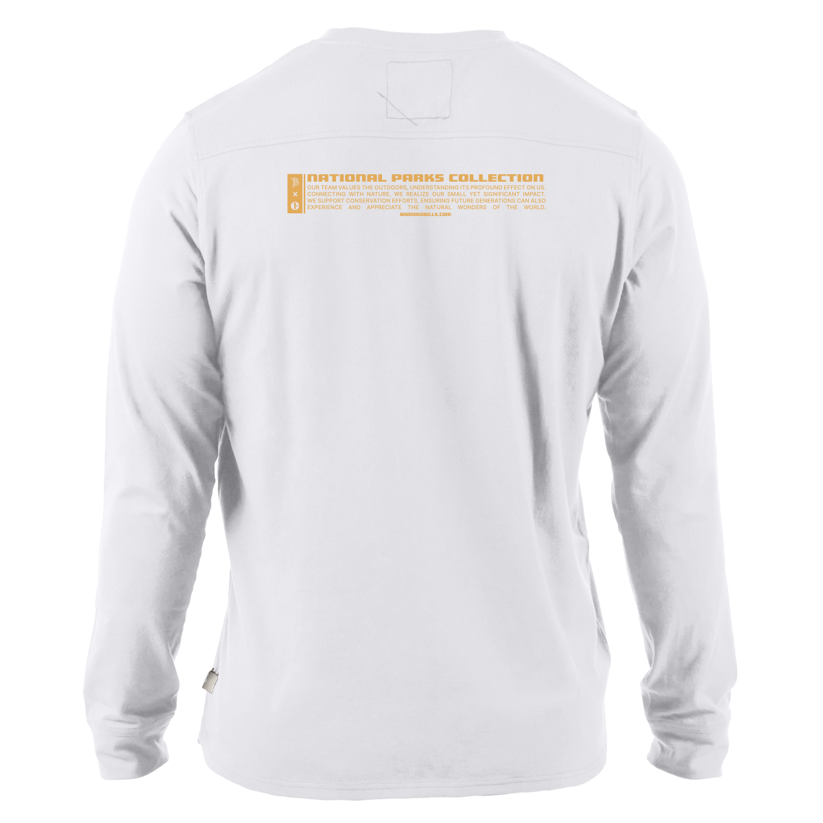 Grand Teton National Park Cortaro™ Long Sleeve Tee Back White