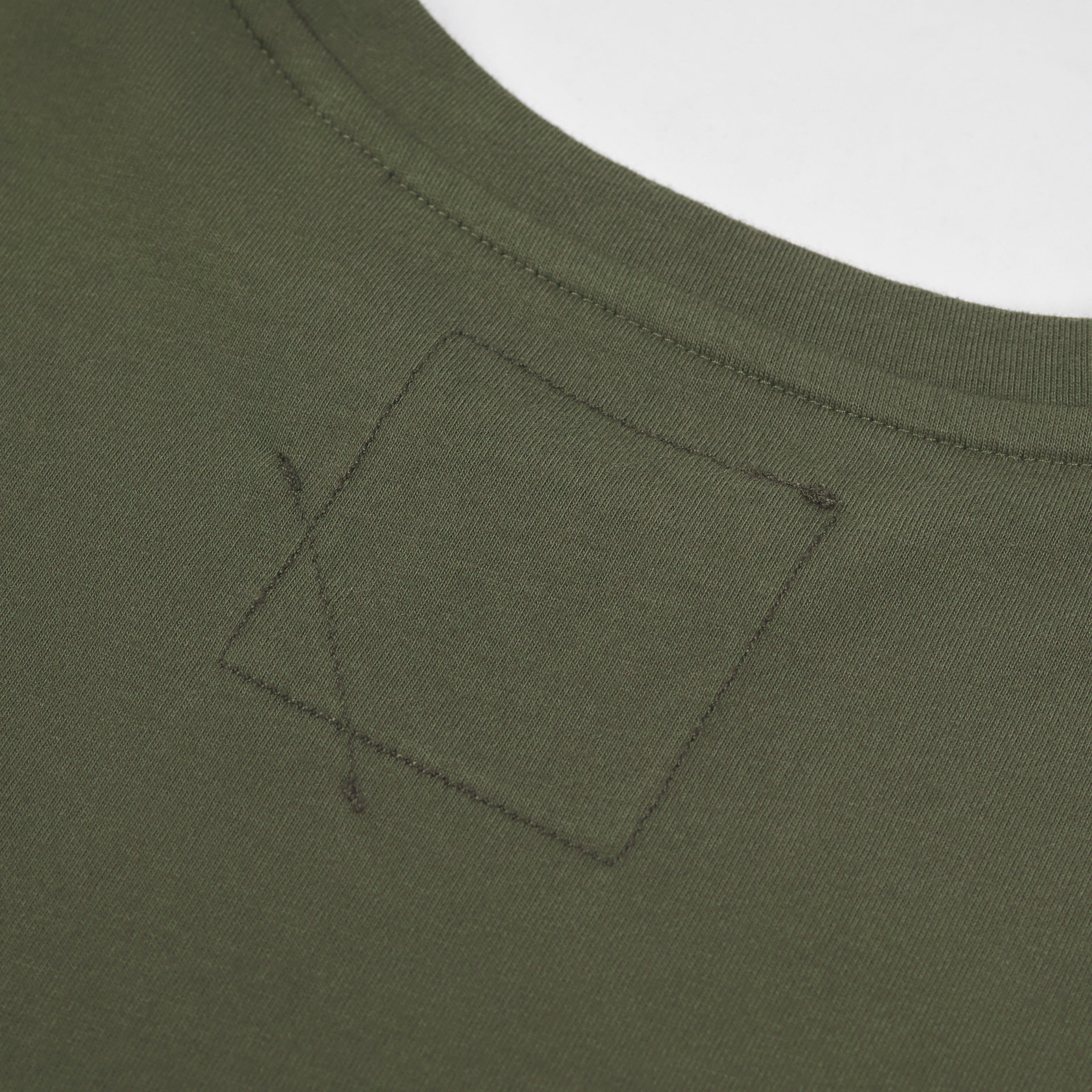 Cortaro™ Tee Back Label Stitching Loden