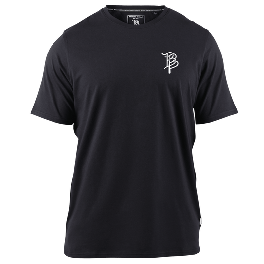 BB Baseball Cutout Cortaro™ Tee Black