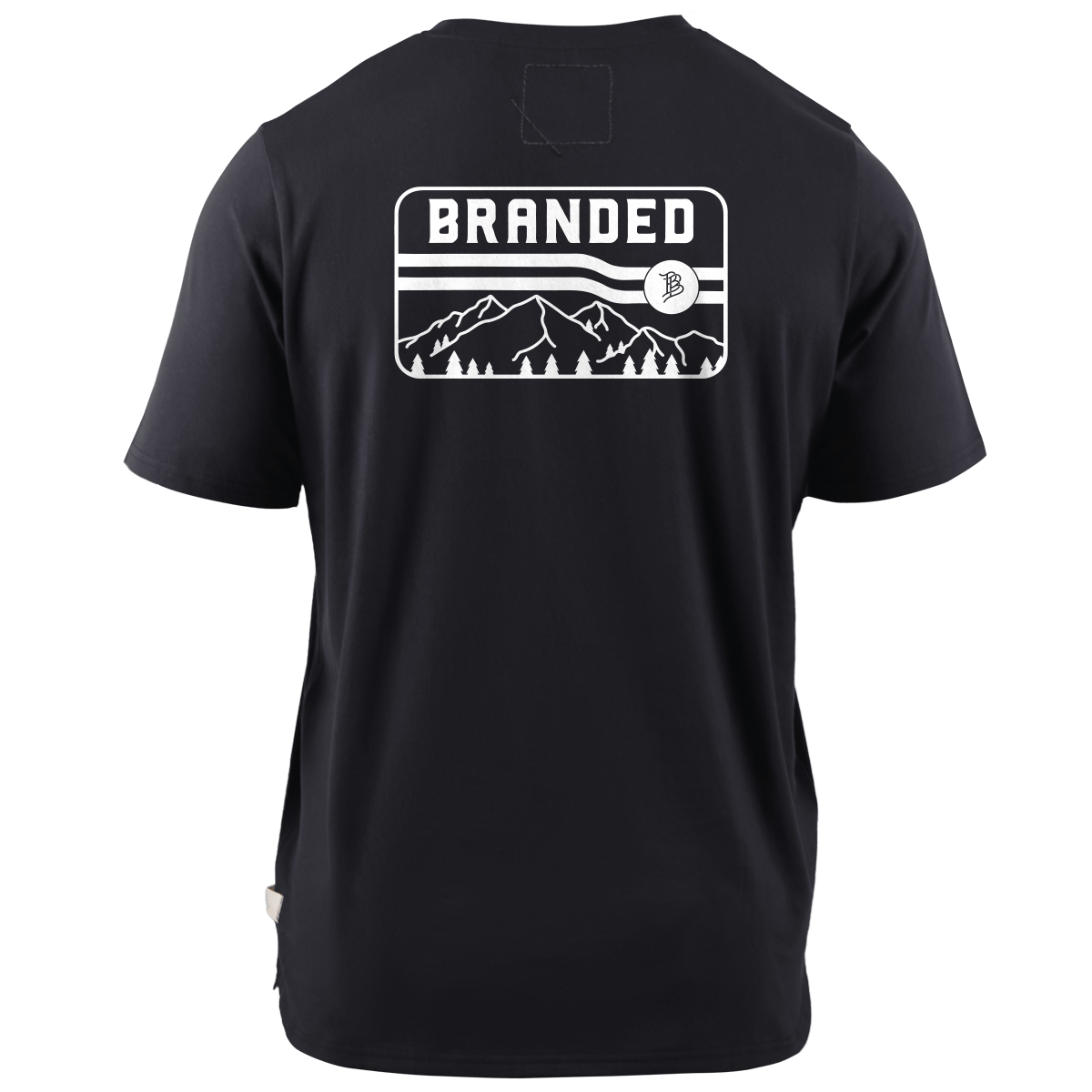 Branded Horizon Cortaro™  Tee Black